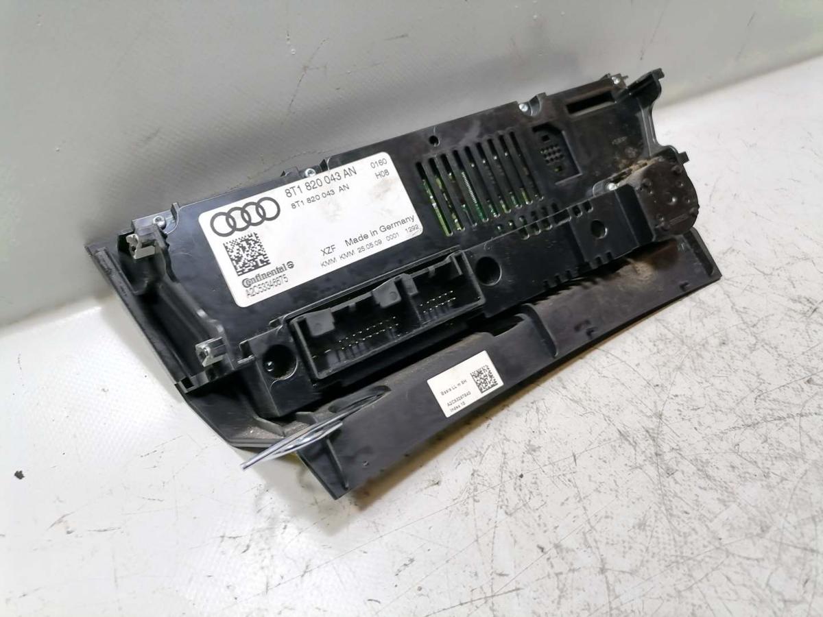 Audi A5 8T original Heizungsregulierung Klimabedienteil Bj.2009